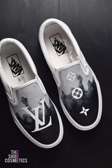 custom louis vuitton shoes vans|custom Louis Vuitton nike shoes.